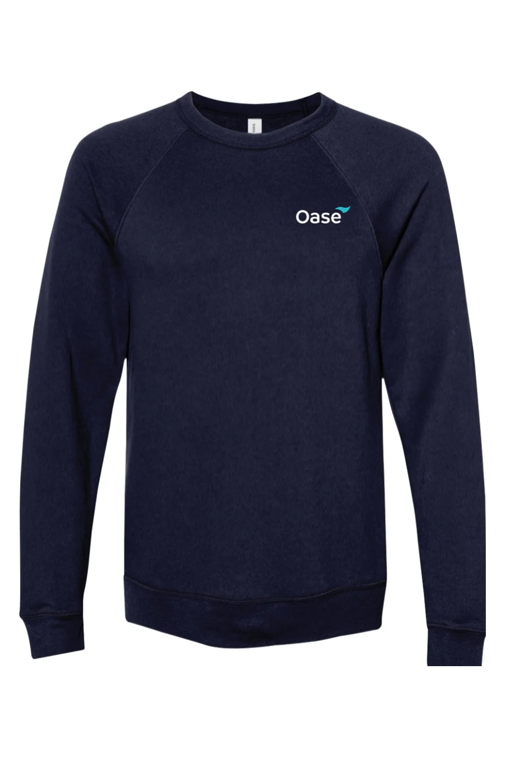 Alternative view of Men's Sponge Raglan Crewneck Sweatshirt