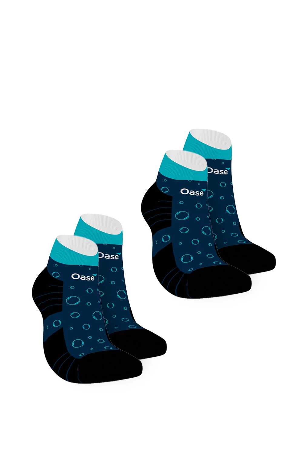 2-Pair Athletic Ankle Socks