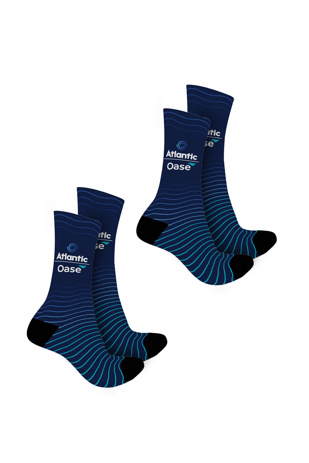 2-Pair Athletic Crew Socks | AO