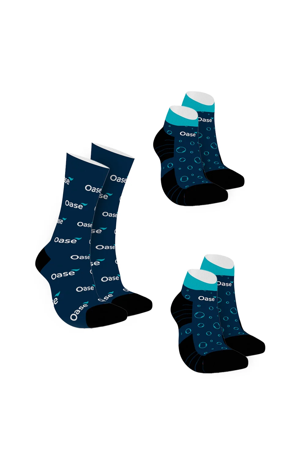 3-Pair High-Performance Socks Vol 2.