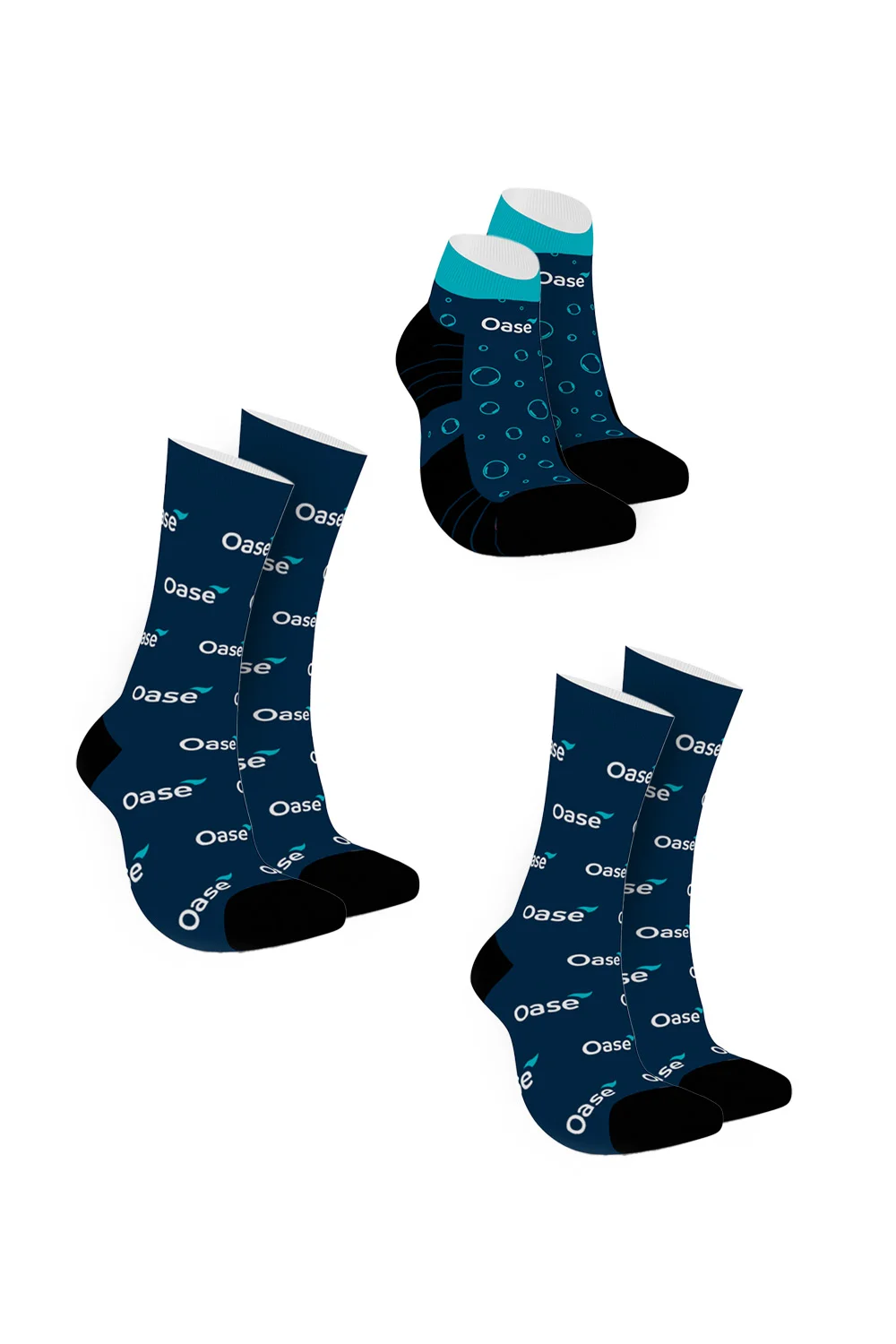 3-Pair High-Performance Socks Vol 1.