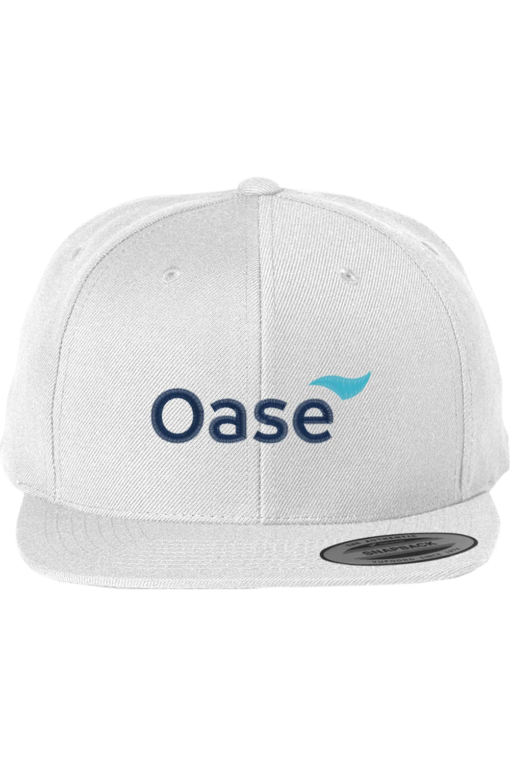 Flat Bill Snapback Cap